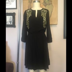 World Market Black Pull Over Dress